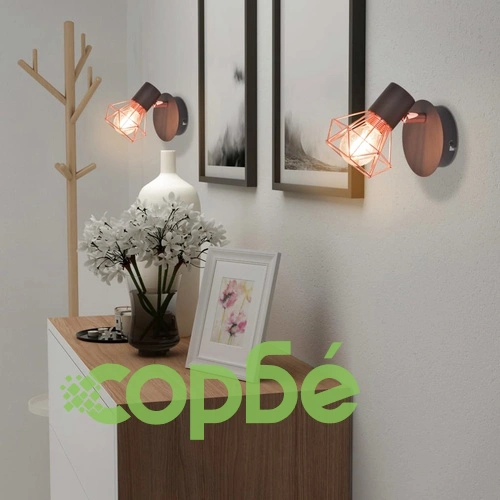 Стенни лампи 2 бр с 2 LED филамент крушки 8 W ➤ топ цена ➤ sorbe.bg