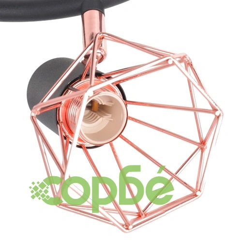 Таванна лампа с 3 LED филамент крушки 12 W ➤ топ цена ➤ sorbe.bg
