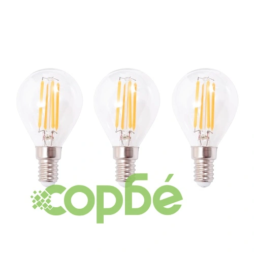 Таванна лампа с 3 LED филамент крушки 12 W ➤ топ цена ➤ sorbe.bg