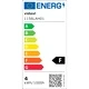 Таванна лампа с 3 LED филамент крушки 12 W