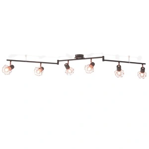 Таванна лампа с 6 LED диодни крушки 24 W