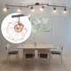 Таванна лампа с 6 LED диодни крушки 24 W