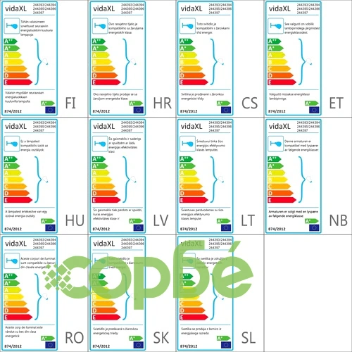 Таванна лампа с 6 LED диодни крушки 24 W ➤ топ цена ➤ sorbe.bg