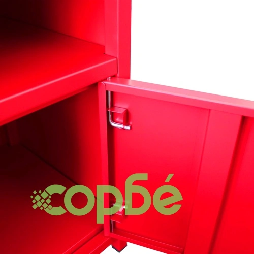 Нощно шкафче, 35х35х51 см, червено ➤ топ цена ➤ sorbe.bg