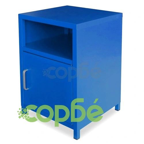 Нощно шкафче, 35х35х51 см, синьо ➤ топ цена ➤ sorbe.bg