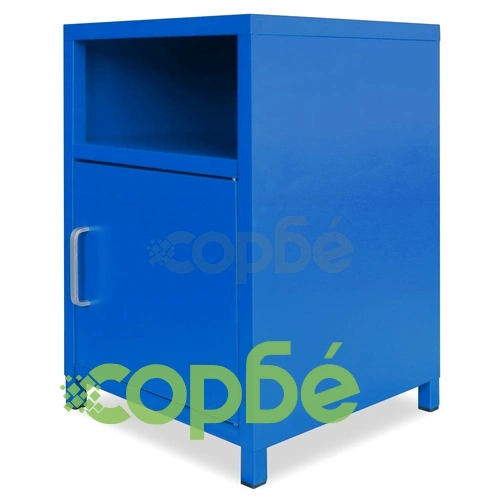 Нощно шкафче, 35х35х51 см, синьо ➤ топ цена ➤ sorbe.bg