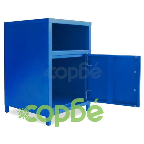 Нощно шкафче, 35х35х51 см, синьо ➤ топ цена ➤ sorbe.bg