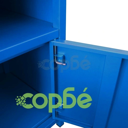 Нощно шкафче, 35х35х51 см, синьо ➤ топ цена ➤ sorbe.bg