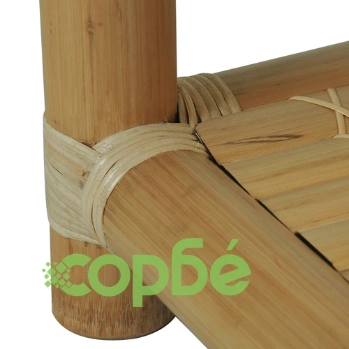 Нощно шкафче, 40x40x40 см, бамбук, естествен цвят ➤ топ цена ➤ sorbe.bg