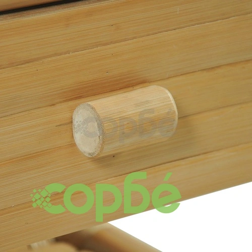 Нощно шкафче, 45x45x40 см, бамбук, естествен цвят ➤ топ цена ➤ sorbe.bg
