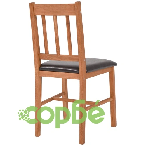 Трапезни столове, 4 бр, дъбова дървесина масив ➤ топ цена ➤ sorbe.bg