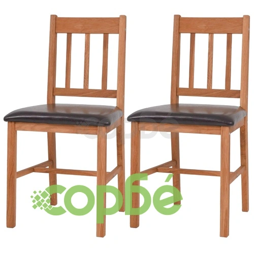 Трапезен комплект, 4 части, дъб масив  ➤ топ цена ➤ sorbe.bg