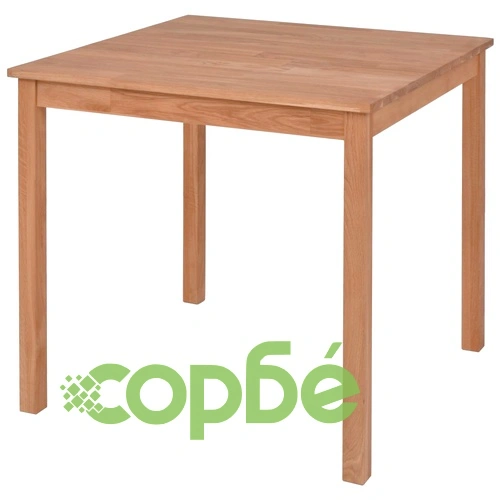 Трапезен комплект, 5 части, дъб масив ➤ топ цена ➤ sorbe.bg