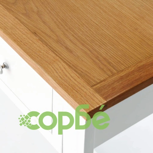 Конзолна маса, 118x35x77 см, дъбов масив ➤ топ цена ➤ sorbe.bg