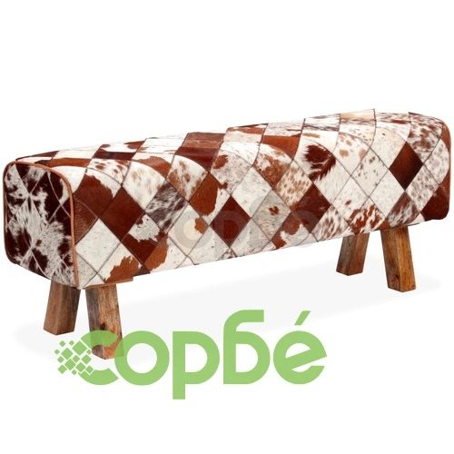 Пейка, естествена волска кожа, ромбоиден дизайн   ➤ топ цена ➤ sorbe.bg