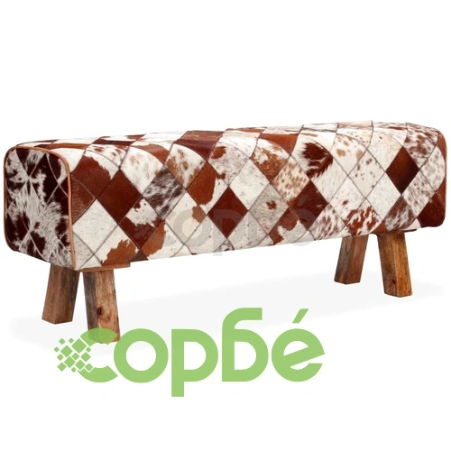 Пейка, естествена волска кожа, ромбоиден дизайн   ➤ топ цена ➤ sorbe.bg