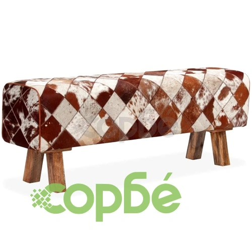 Пейка, естествена волска кожа, ромбоиден дизайн   ➤ топ цена ➤ sorbe.bg