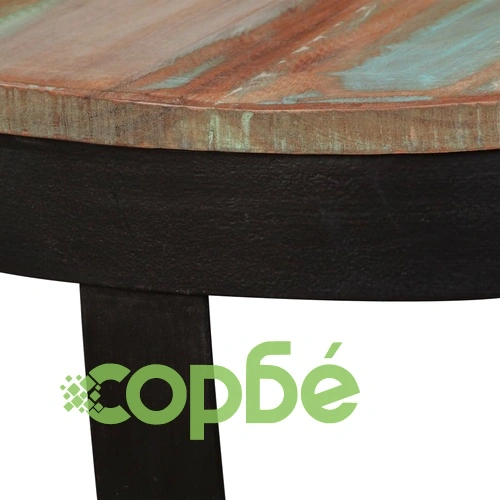 Кафе маса, регенерирано дърво масив, 60x40 cм ➤ топ цена ➤ sorbe.bg