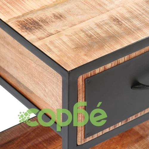 Нощно шкафче, мангово дърво масив, 40х30х50 см ➤ топ цена ➤ sorbe.bg