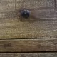 Нощно шкафче, регенерирана дървесина масив, 40x30x51 cм