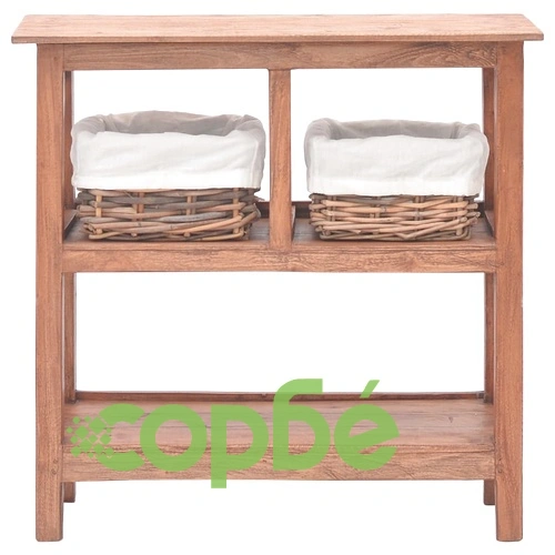 Конзолна маса, масивно махагоново дърво, 69x28x70 см ➤ топ цена ➤ sorbe.bg