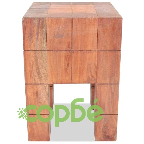 Табуретка, масивно махагоново дърво ➤ топ цена ➤ sorbe.bg