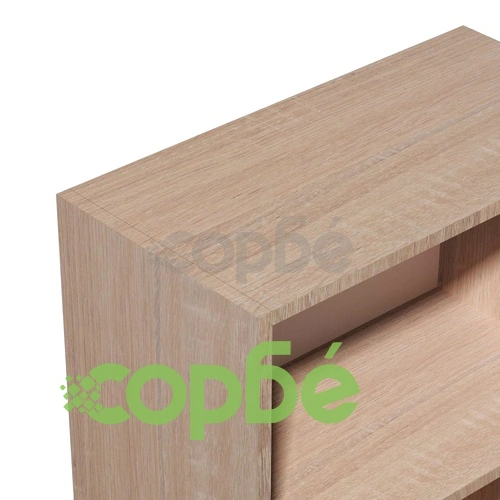 Етажерка за книги, инженерно дърво, 60x31x78 см, дъб ➤ топ цена ➤ sorbe.bg