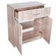 Бюфет от инженерно дърво, 71 x 35 x 88 см, дъб
