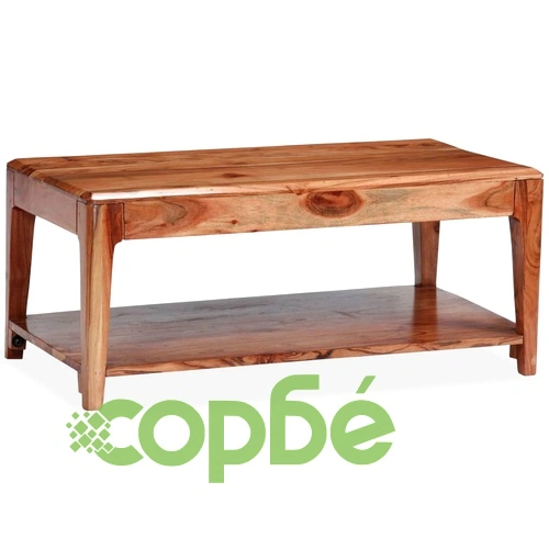 Маса за кафе, масивно дърво, 88x50x38 см ➤ топ цена ➤ sorbe.bg