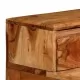 Писалище с чекмеджета, дървен масив, 88x50x90 см