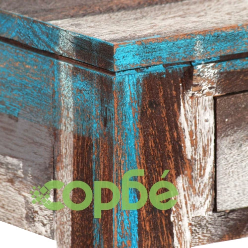 Конзолна маса, дървен масив, винтидж, 118x30x80 cм ➤ топ цена ➤ sorbe.bg