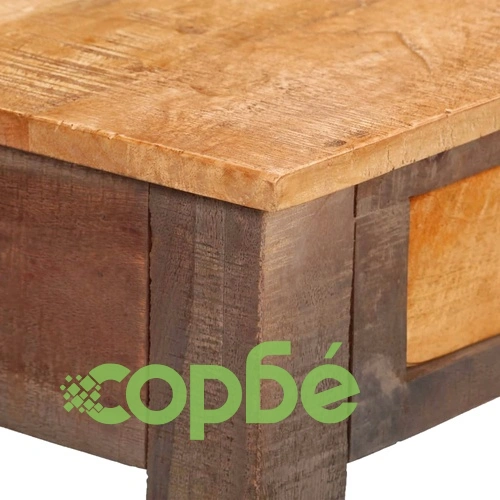 Конзолна маса, масивно дърво, винтидж, 118x30x80 cм ➤ топ цена ➤ sorbe.bg