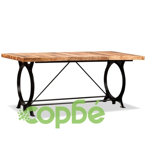 Трапезна маса, мангово дърво масив, 180 cм ➤ топ цена ➤ sorbe.bg