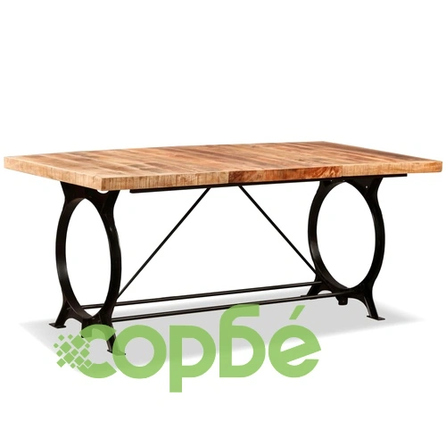 Трапезна маса, мангово дърво масив, 180 cм ➤ топ цена ➤ sorbe.bg