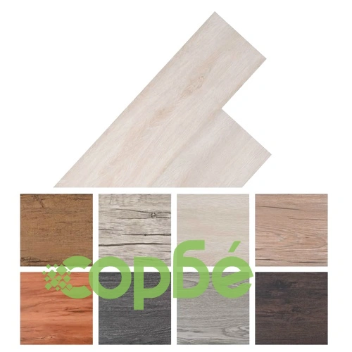 Самозалепващи подови дъски от PVC 5,02 м² 2 мм цвят бял дъб ➤ топ цена ➤ sorbe.bg