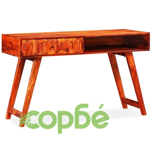 Писалище, акациево дърво масив, 118x50x76 cм ➤ топ цена ➤ sorbe.bg