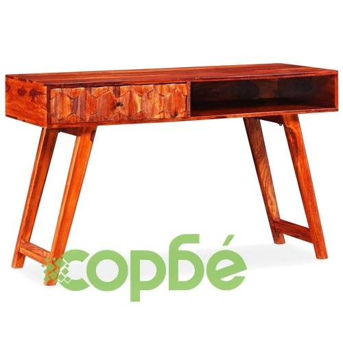 Писалище, акациево дърво масив, 118x50x76 cм ➤ топ цена ➤ sorbe.bg