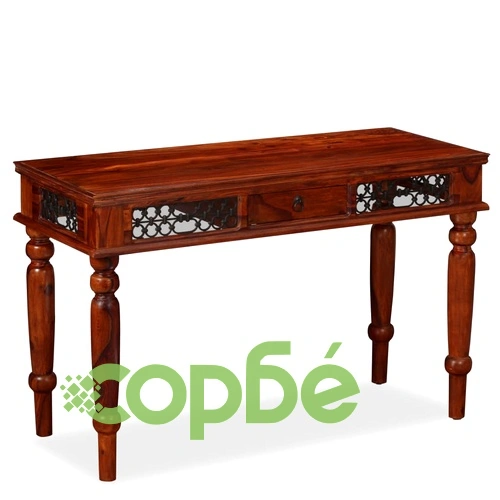 Писалище, акациево дърво масив, 120x50x76 cм ➤ топ цена ➤ sorbe.bg