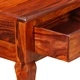 Конзолна маса, шишамово дърво масив, 90x32x76 cм