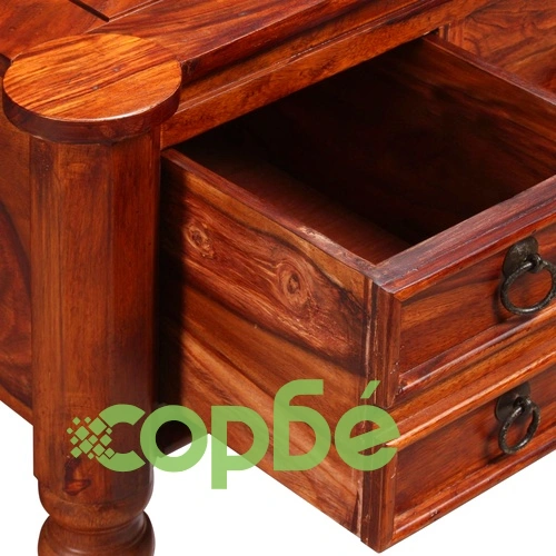 Писалище, акациево дърво масив, 115x50x76 cм ➤ топ цена ➤ sorbe.bg