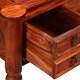 Писалище, акациево дърво масив, 115x50x76 cм