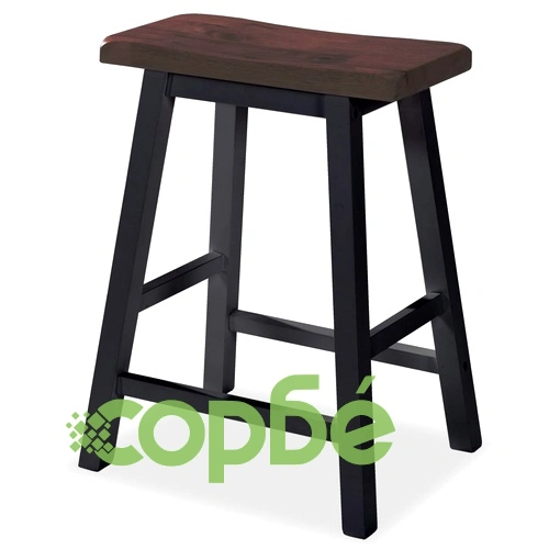 Бар комплект, 3 части, МДФ, черен ➤ топ цена ➤ sorbe.bg