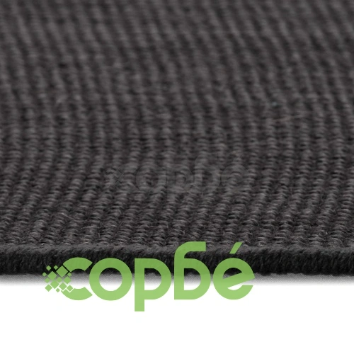 Килим от юта с латексов гръб, 160x230 см, сив ➤ топ цена ➤ sorbe.bg