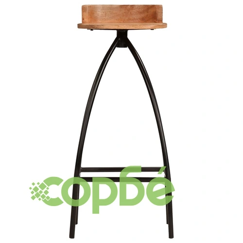 Бар комплект от 3 части, мангово дърво масив ➤ топ цена ➤ sorbe.bg