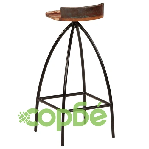 Бар комплект от 3 части, регенерирано дърво масив  ➤ топ цена ➤ sorbe.bg