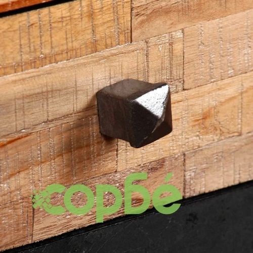 Бюро, регенерирано тиково дърво масив, 110х50х76 см ➤ топ цена ➤ sorbe.bg