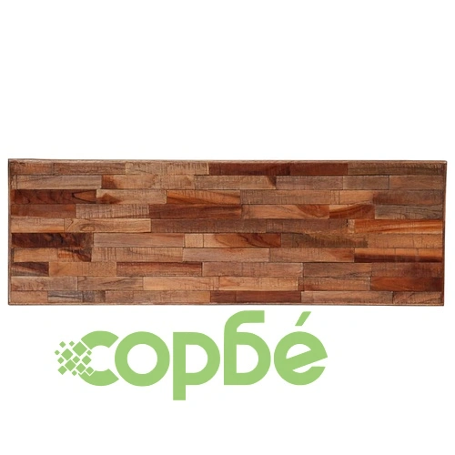 Конзолна маса, регенерирано тиково дърво масив, 90x30x76 cм ➤ топ цена ➤ sorbe.bg