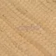 Ръчно тъкан Chindi килим, 160x230 см, бежов