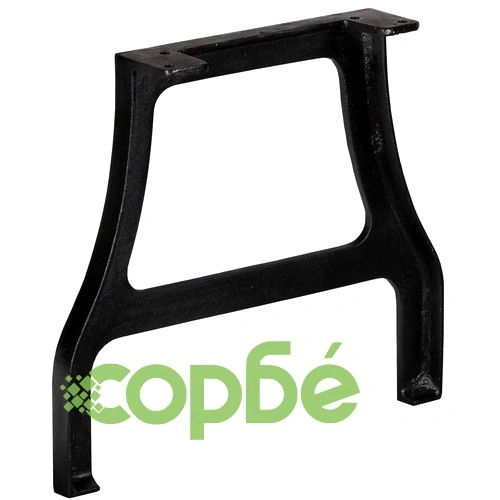 Крака за маса за кафе, 2 бр, A-образни, чугун ➤ топ цена ➤ sorbe.bg