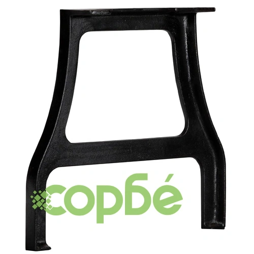 Крака за маса за кафе, 2 бр, A-образни, чугун ➤ топ цена ➤ sorbe.bg